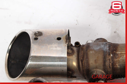14-17 Maserati Ghibli Rear Left Driver Side Exhaust Muffler Dual Tip OEM