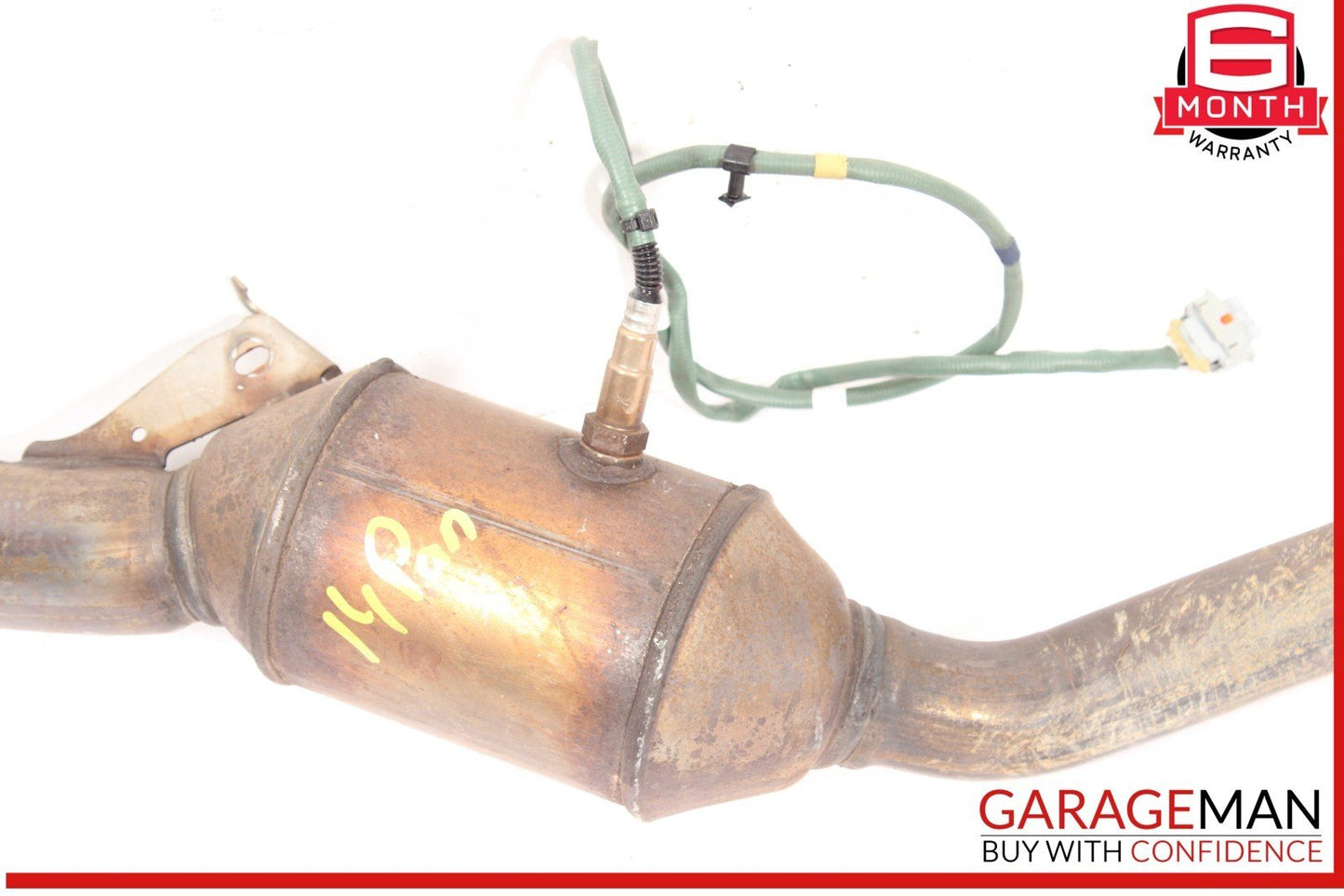 12-16 Porsche Panamera 970 E-Hybrid Right Exhaust Downpipe 97011335016 OEM