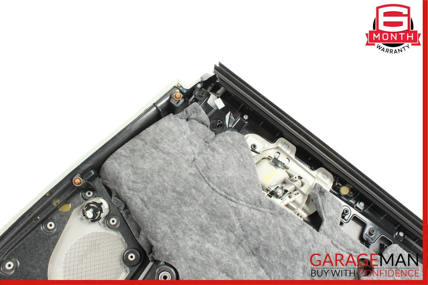 10-13 Mercedes W212 E350 E550 Rear Left Driver Side Interior Door Panel Grey OEM