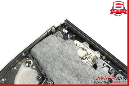 10-13 Mercedes W212 E350 E550 Rear Left Driver Side Interior Door Panel Grey OEM