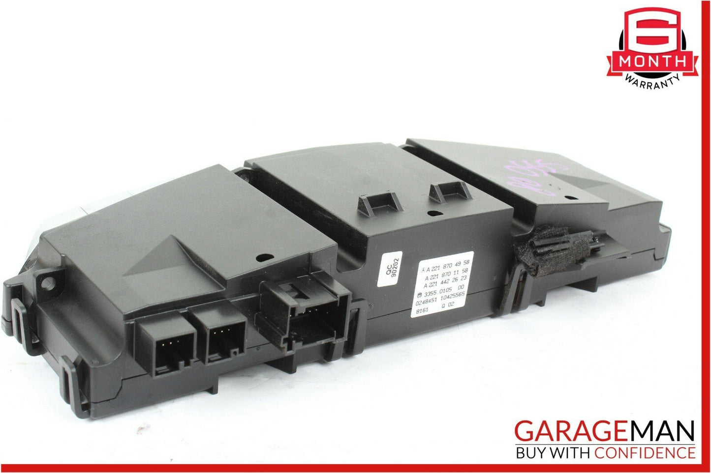 07-13 Mercedes W221 S550 CL550 A/C AC Heater Climate Control Switch Module
