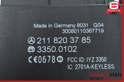 03-09 Mercedes W211 E63 AMG CLS550 Rear Door Keyless Go Control Module OEM