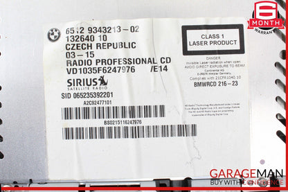 12-15 BMW X1 Audio Radio Stereo AM FM CD Receiver Tuner