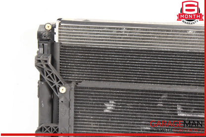 14-22 Maserati Ghibli Quattroporte Water Cooling Radiator A/C Condenser Assy OEM