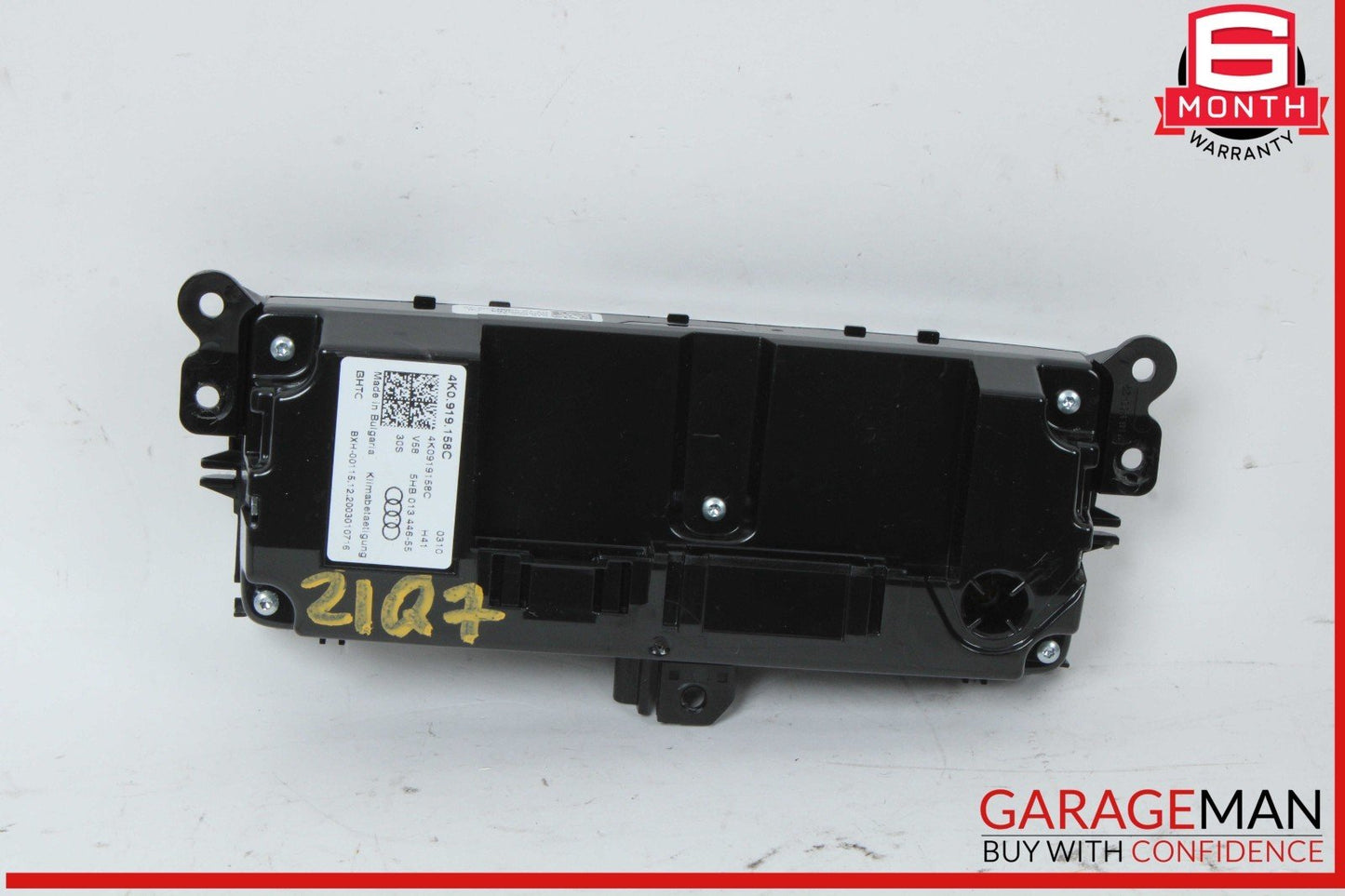 19-23 Audi Q7 Q8 Rear HVAC AC A/C Heater Control Display 4K0919158C OEM