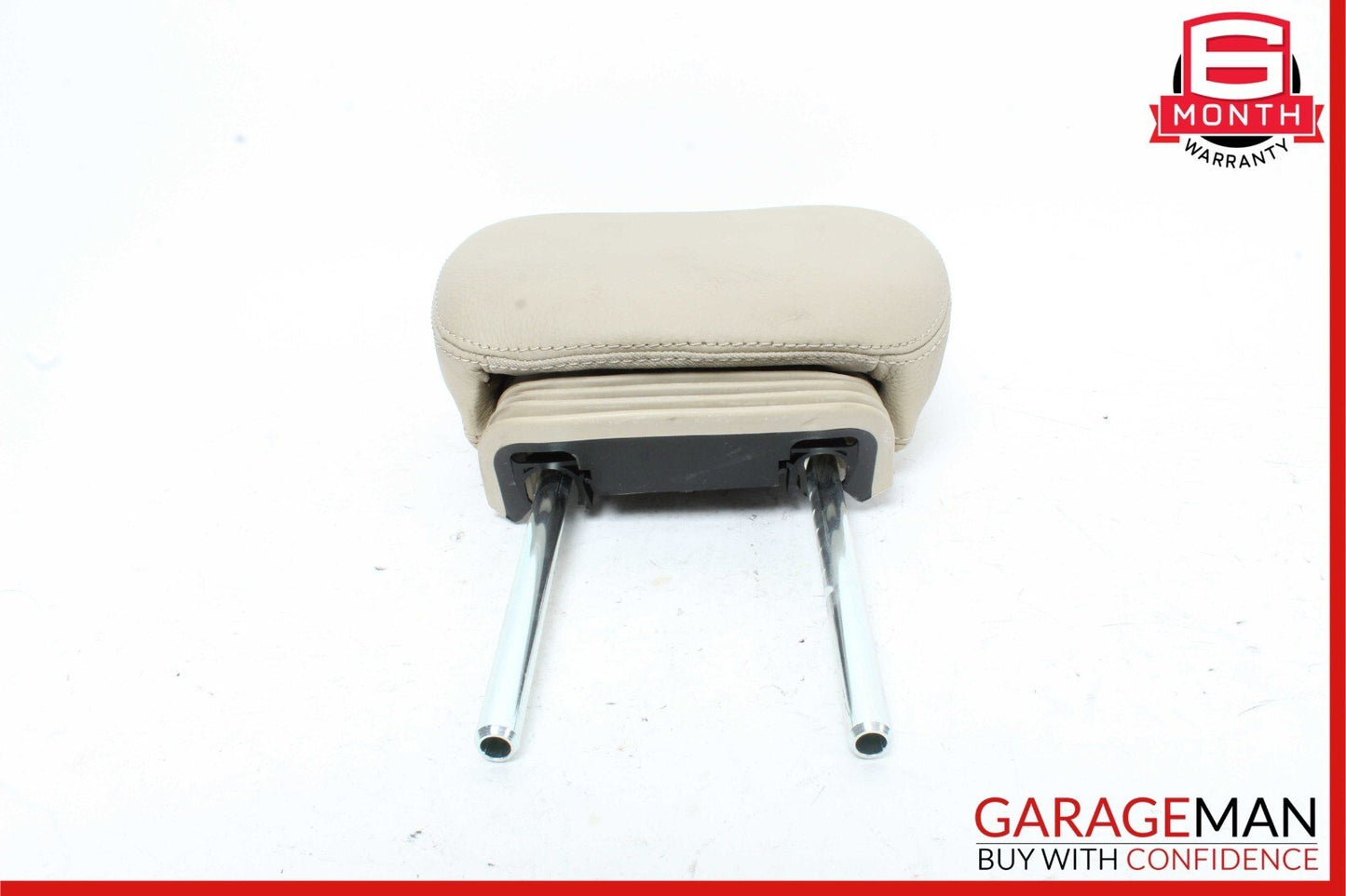 05-11 Mercedes R171 SLK280 Front Left / Right Side Seat Headrest Head Rest Beige