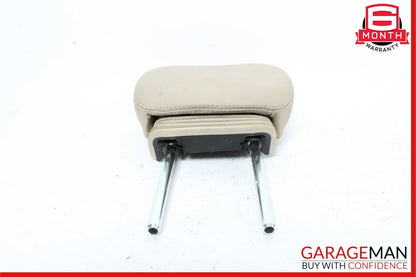 05-11 Mercedes R171 SLK280 Front Left / Right Side Seat Headrest Head Rest Beige
