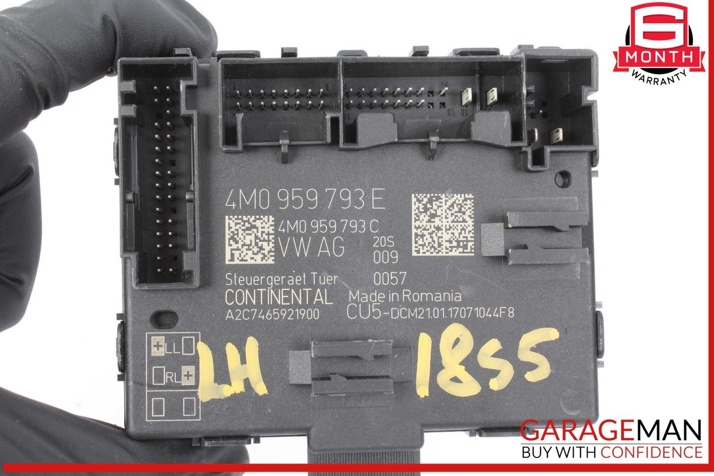 17-24 Audi S5 A4 A5 Front Left Driver Side Door Control Module Unit 4M0959793E