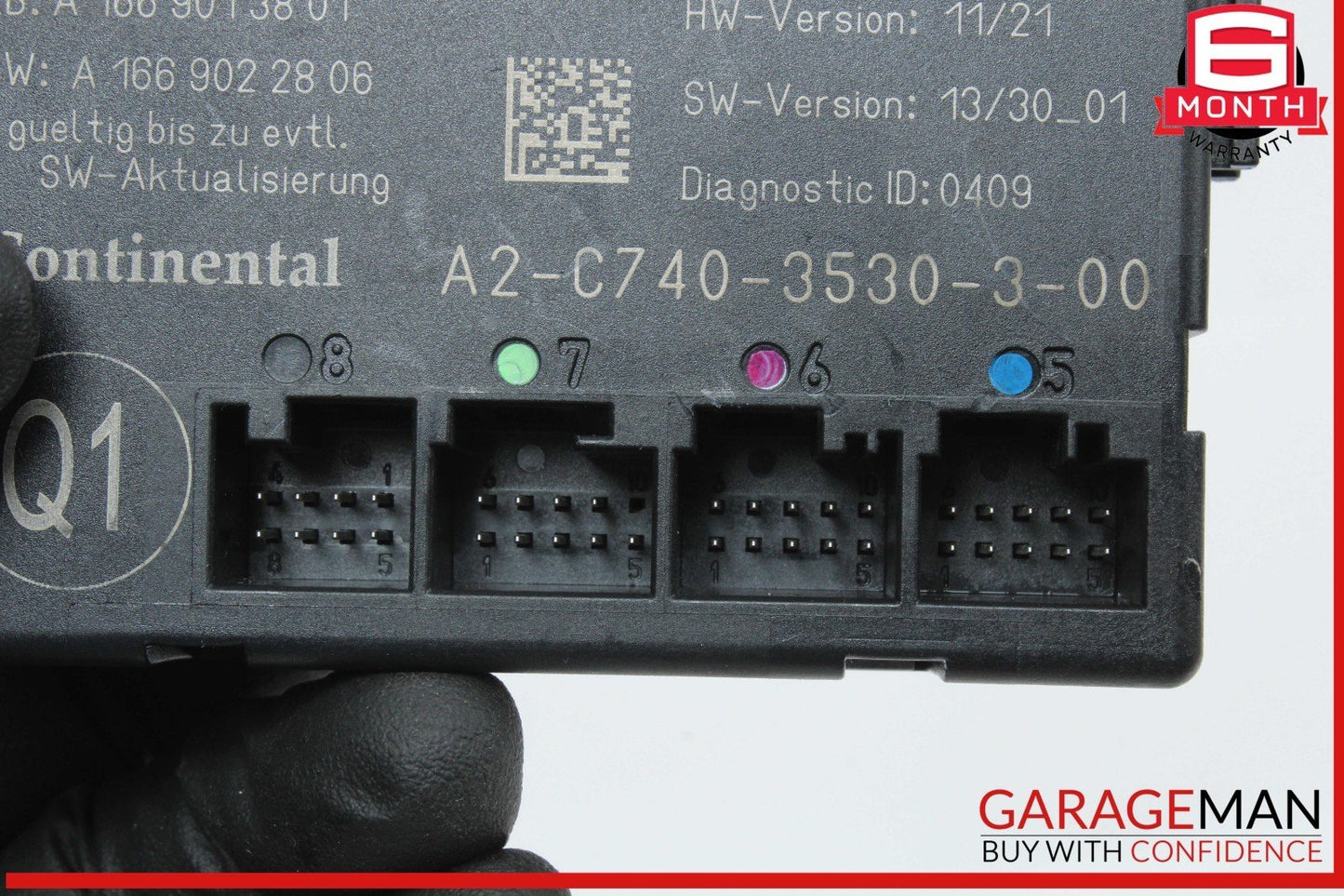 12-19 Mercedes X166 GL550 ML400 GLE350 Front Left Side Door Control Module Unit