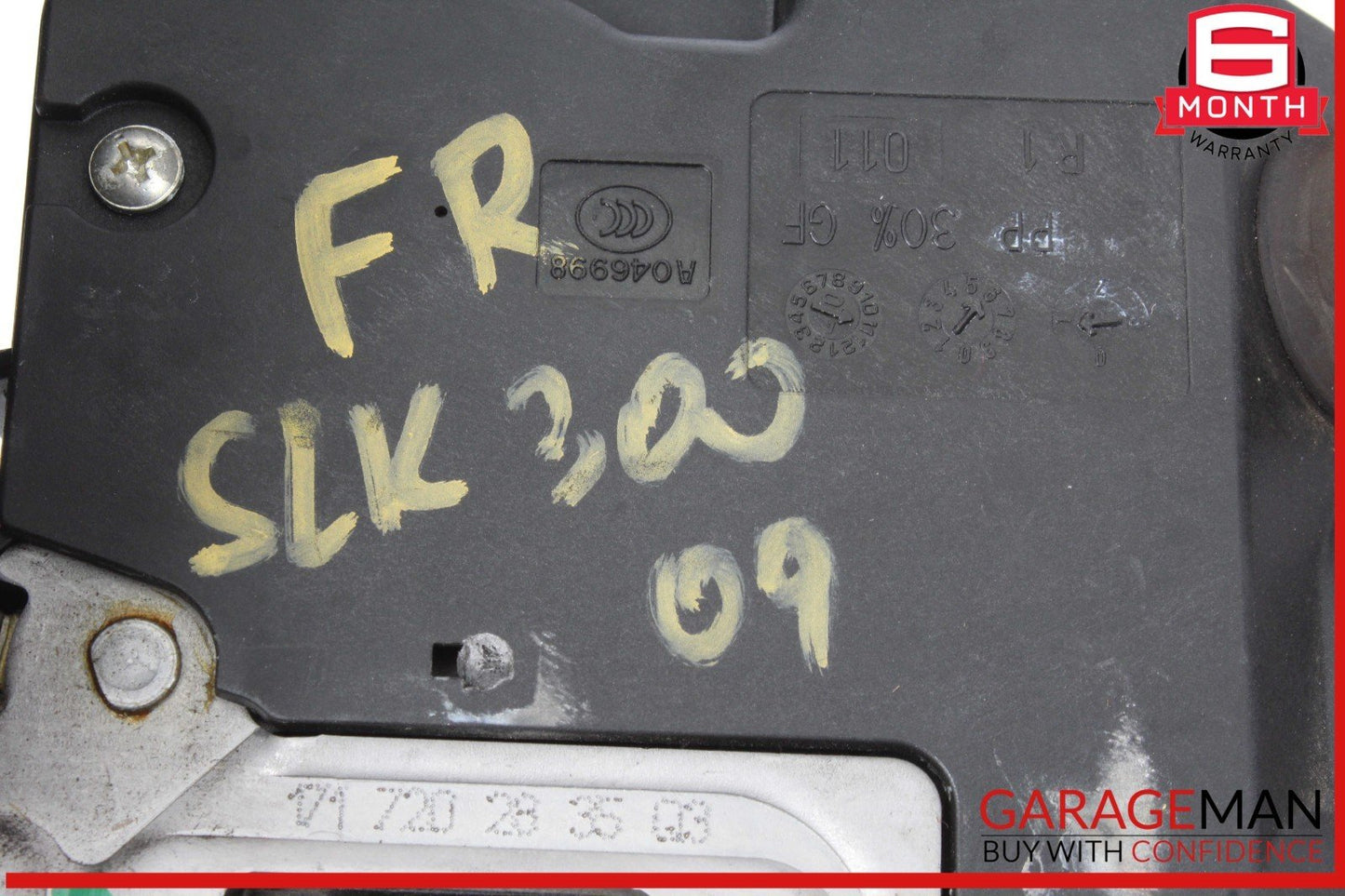 05-11 Mercedes R171 SLK300 SLK280 Front Right Side Door Lock Latch Actuator OEM
