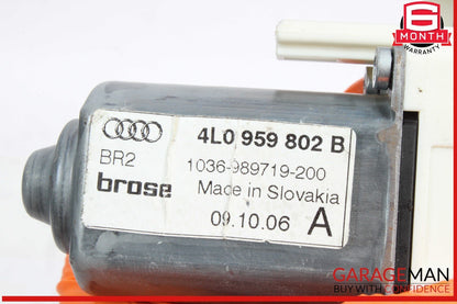 07-15 Audi Q7 Rear Right Passenger Side Window Regulator Motor 4L0959802B OEM