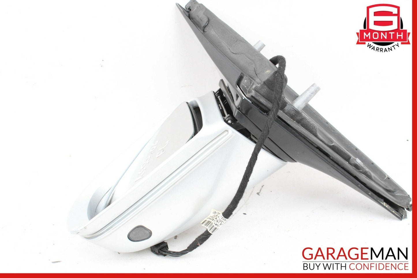 06-10 Mercedes W251 R320 R350 Front Left Side Mirror Door Rear View Silver OEM