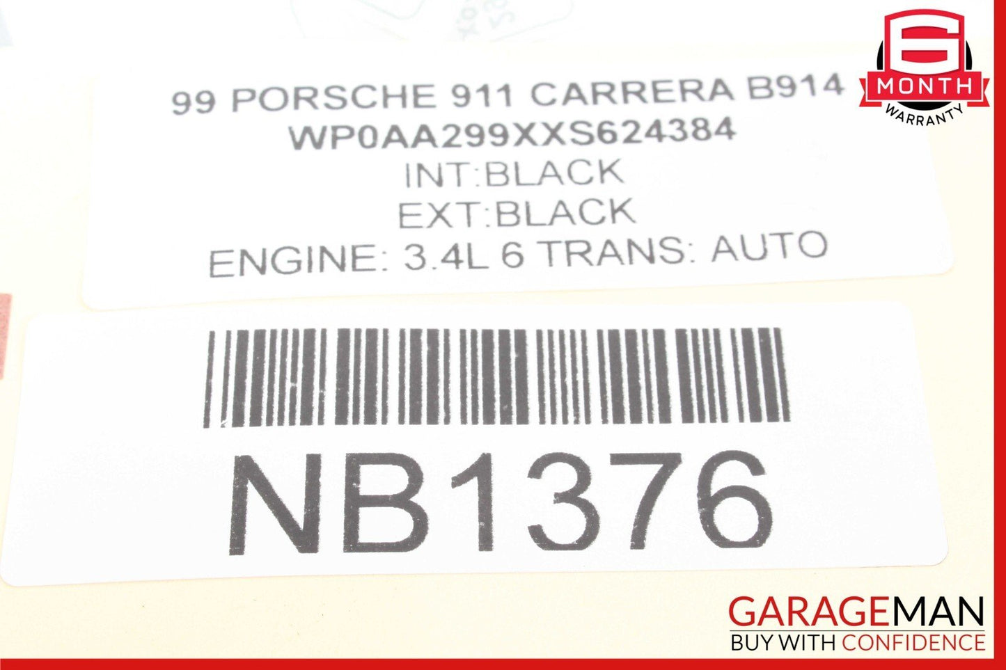 99-12 Porsche Carrera 911 996 Rear Right or Left Suspension Upper Control Arm