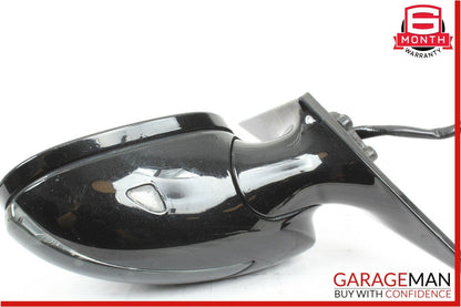 06-08 Mercedes W219 CLS500 Front Left Driver Side Door Mirror Rear View Black