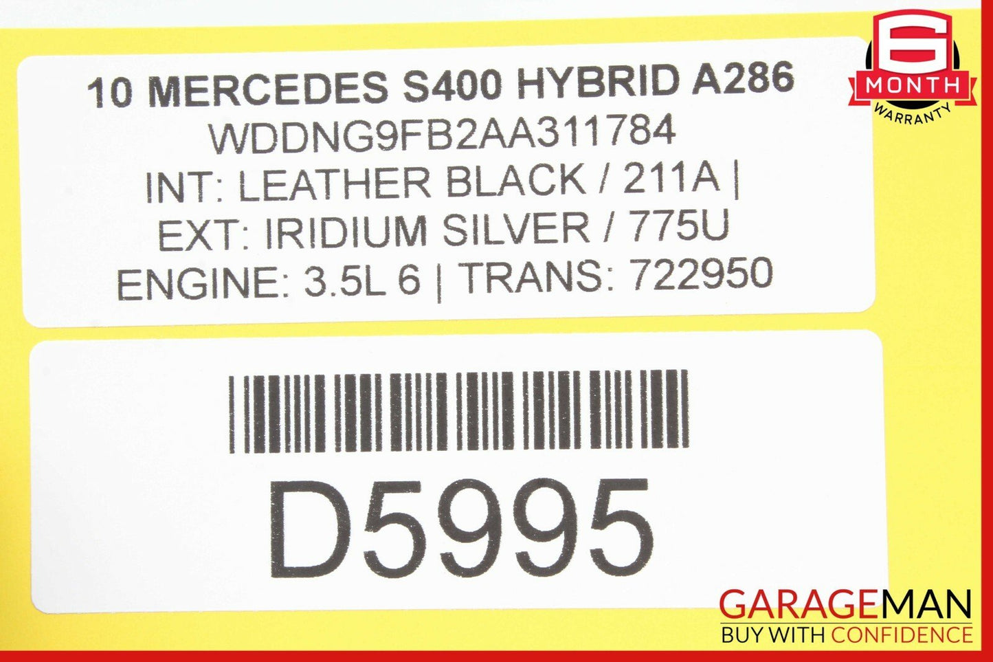 10-13 Mercedes W221 S400 S550 S63 AMG Rear Parktronic Control Module Unit Q01