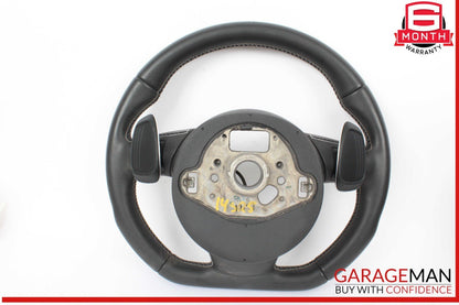 14-16 Audi SQ5 Front Left Driver Side Steering Wheel w/ Paddle Shifters OEM