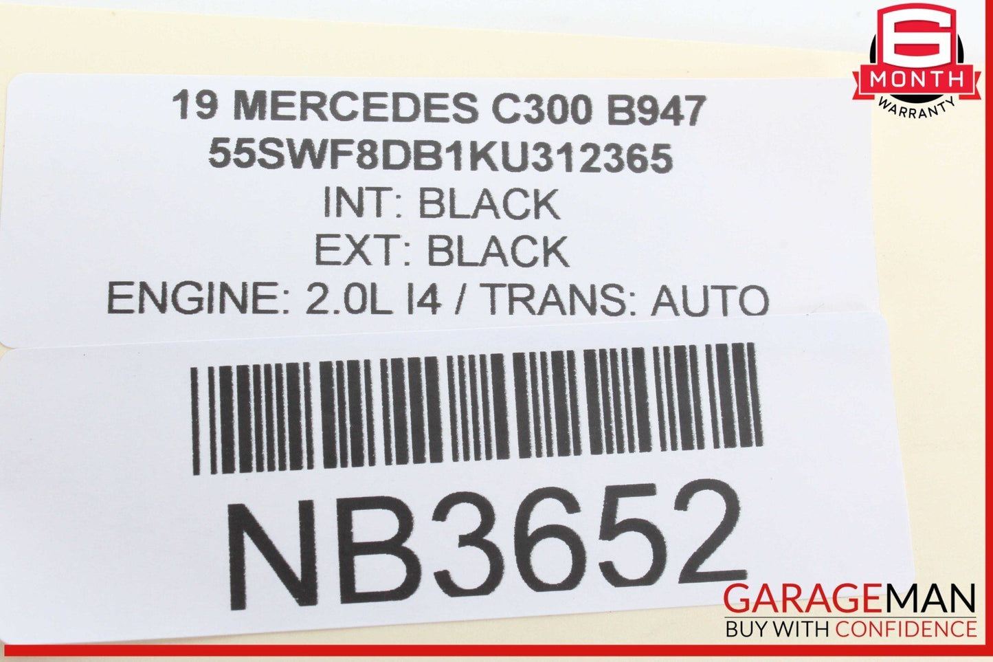 15-20 Mercedes W205 C300 C350e Rear Right Side Door Lock Latch Actuator OEM