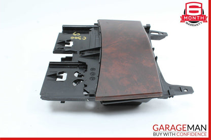 08-17 Mercedes W204 C300 Center Console Ashtray Ash Tray Compartment Wood OEM