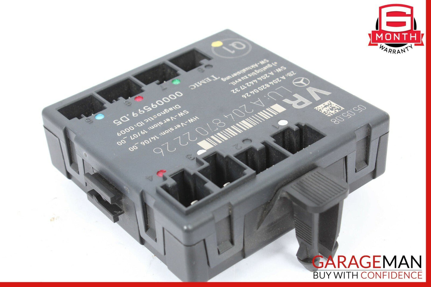08-18 Mercedes W204 C300 C250 E400 Front Right Side Door Control Module OEM