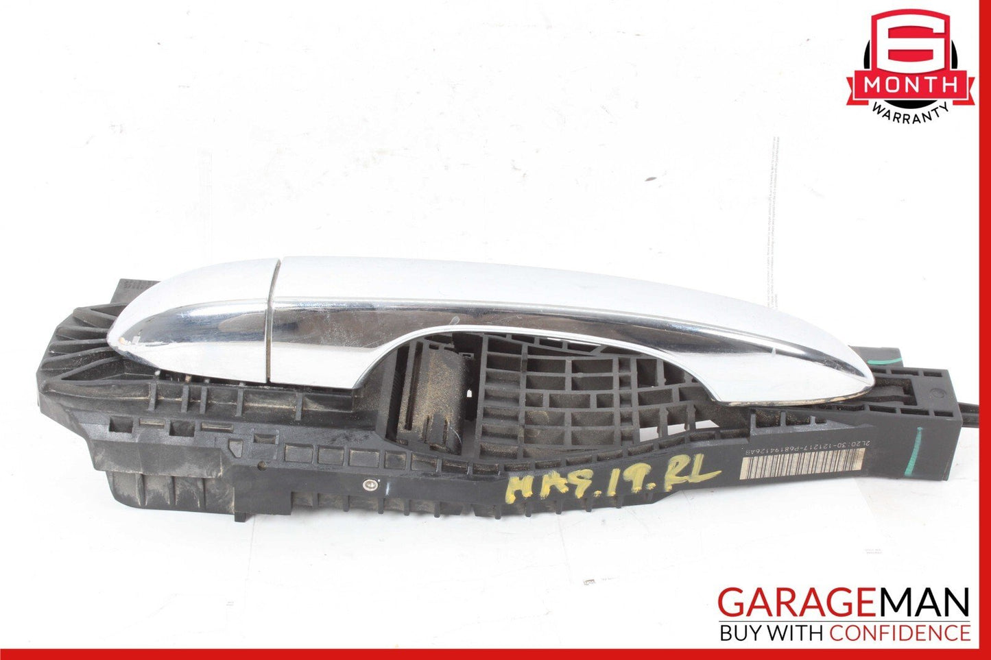 2014-2019 Maserati Ghibli Rear Left Side Exterior Door Handle Silver OEM