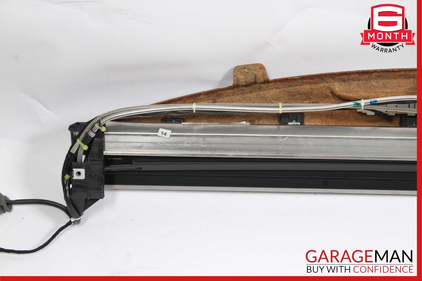 07-13 Mercedes W221 S450 S500 Rear Window Sun Shade Screen Roller Blind Gray OEM