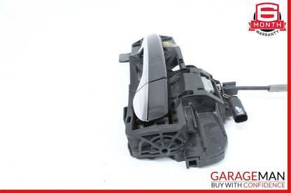 07-13 Mercedes W221 S550 Front Right Exterior Door Handle Keyless Go Black OEM