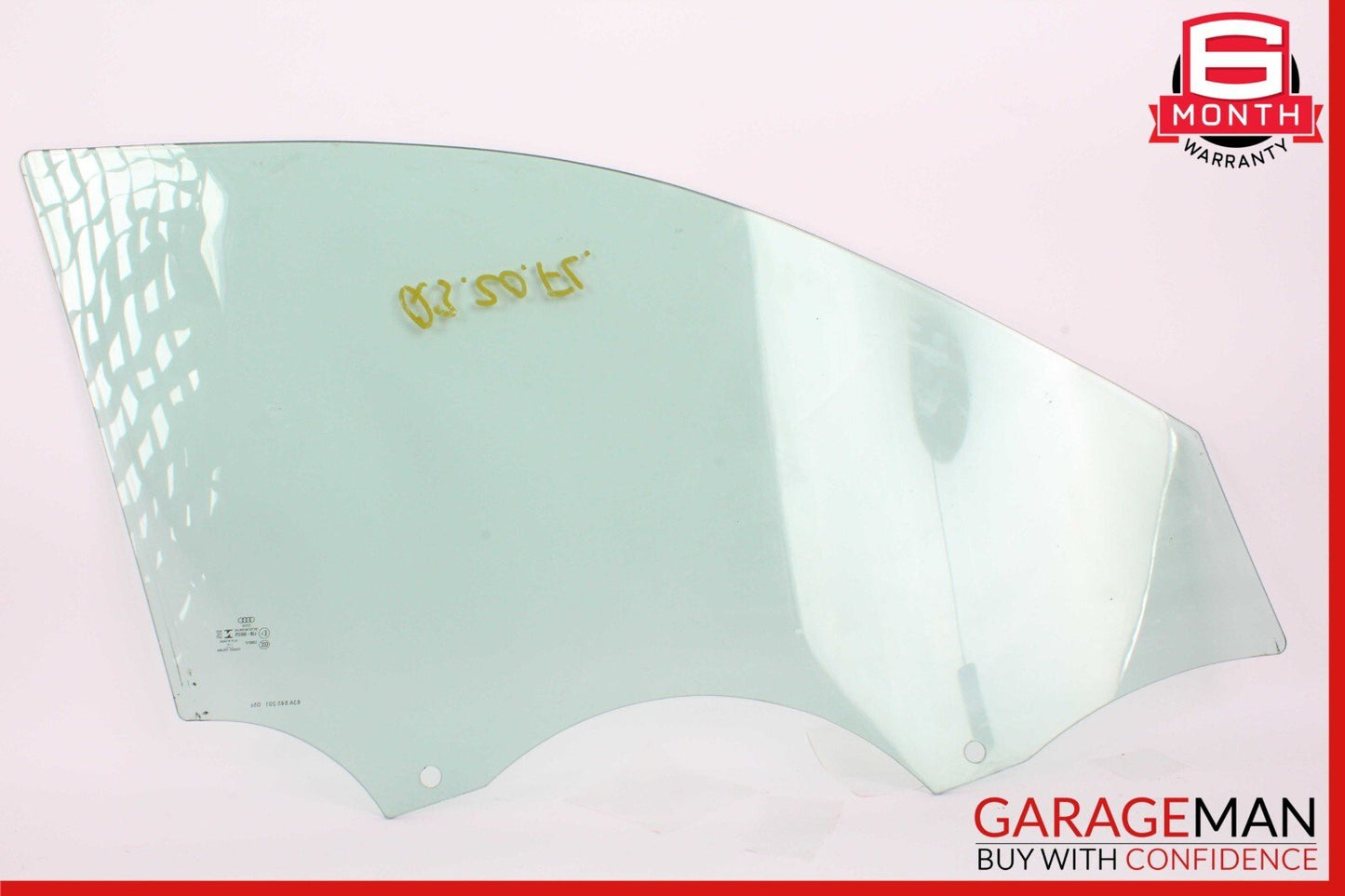 19-23 Audi Q3 Front Left Door Window Glass 83A845201 OEM