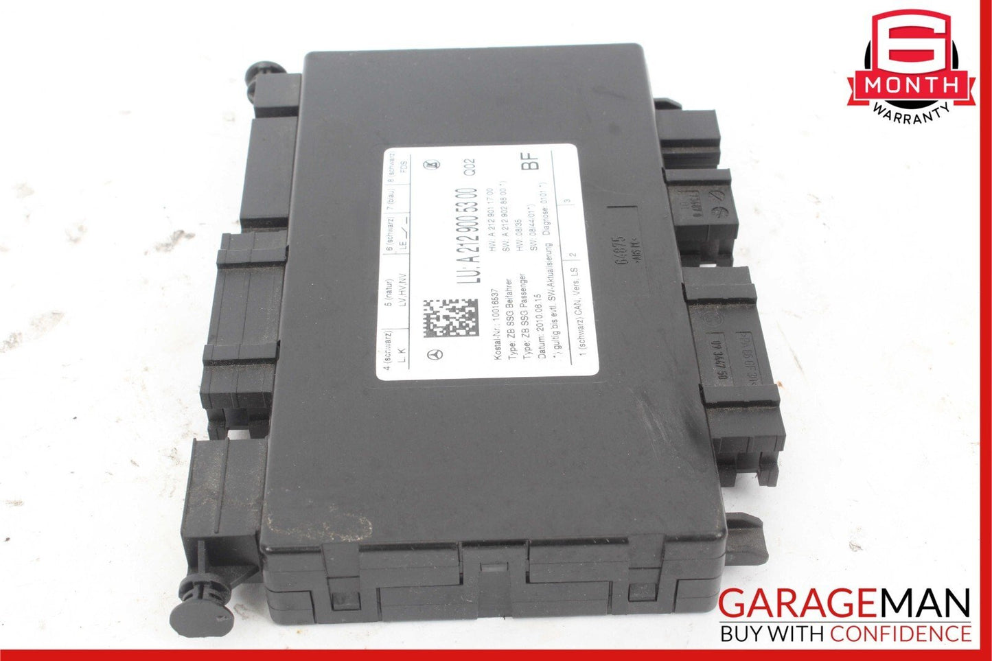 08-18 Mercedes W212 E350 Seat Control Module Front Left Driver Side OEM