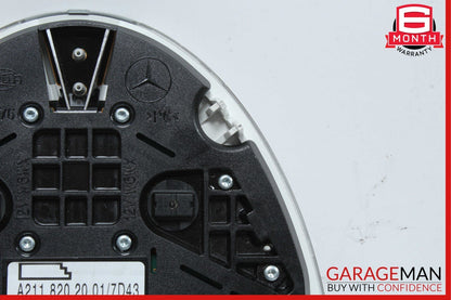 03-11 Mercedes W211 E550 CLS550 Rear Overhead Dome Light Lamp Reading Map Gray