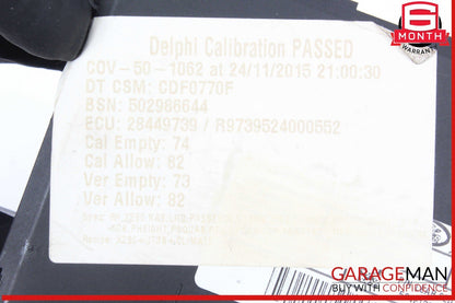 16-20 Jaguar XF Front Right Passenger Side Power Seat Memory Control Module Unit