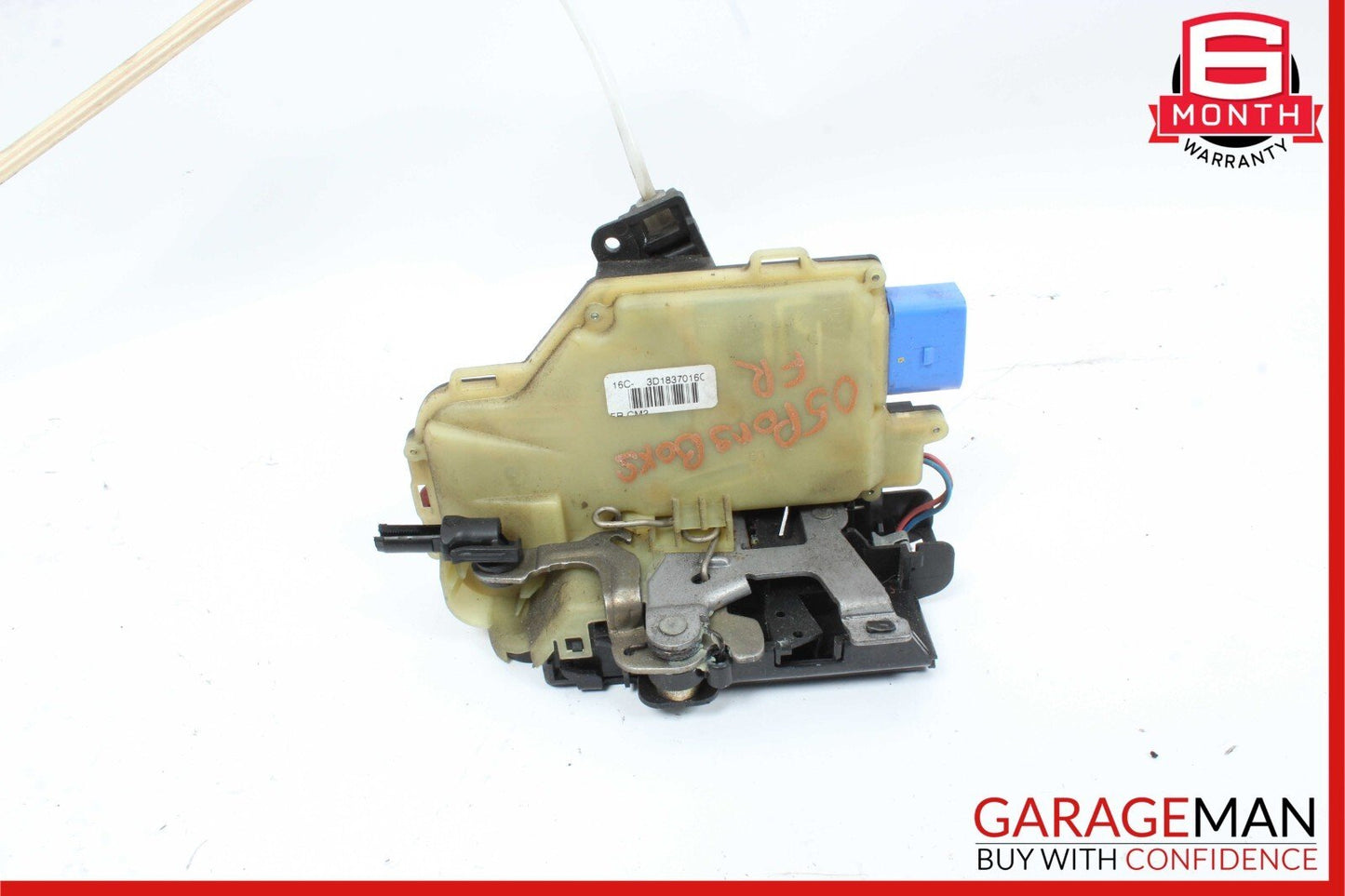 05-12 Porsche Boxster S 987 Front Right Passenger Side Door Lock Latch Actuator