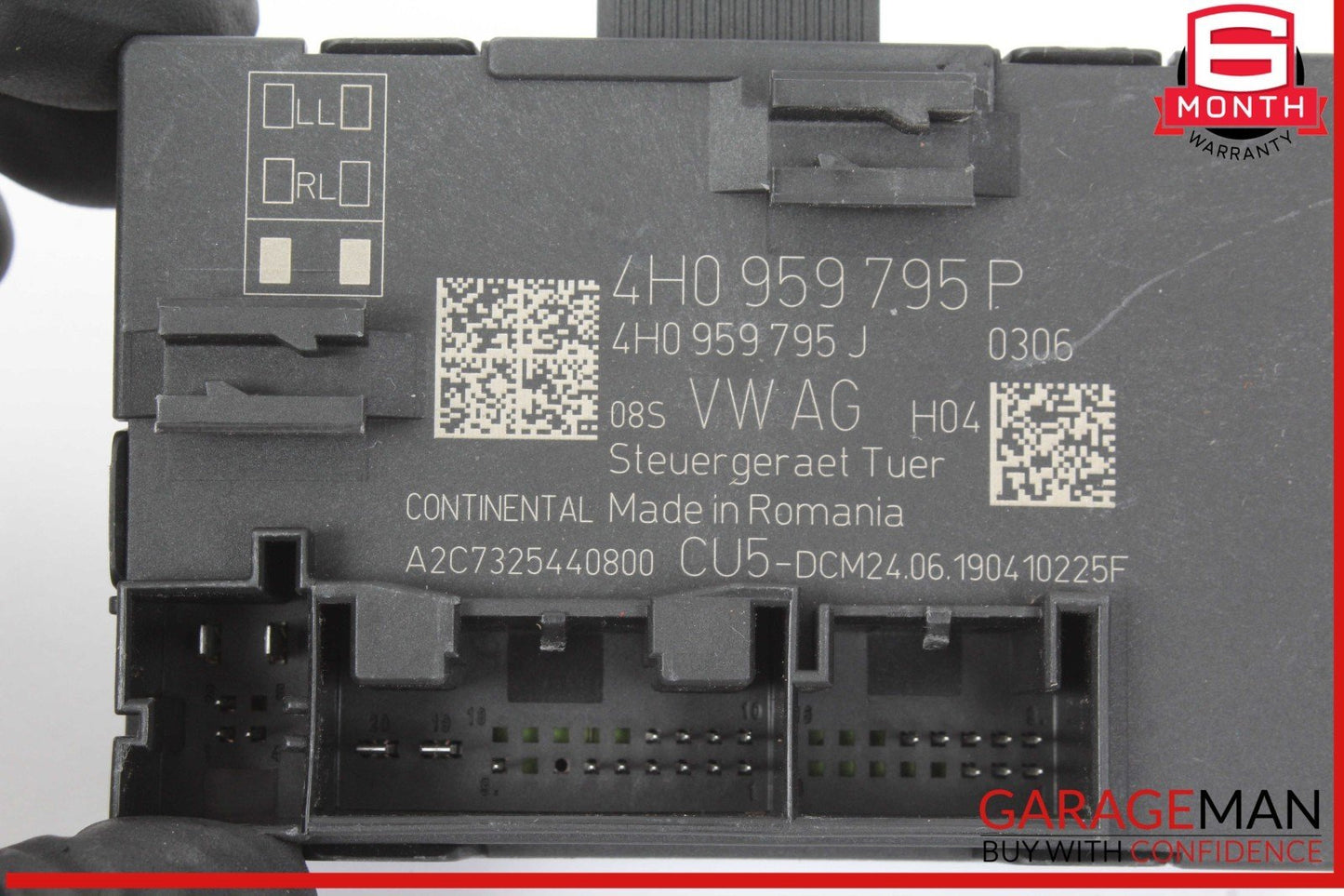 15-24 Porsche Macan 95B Rear Left or Right Side Door Control Module 4H0959795P