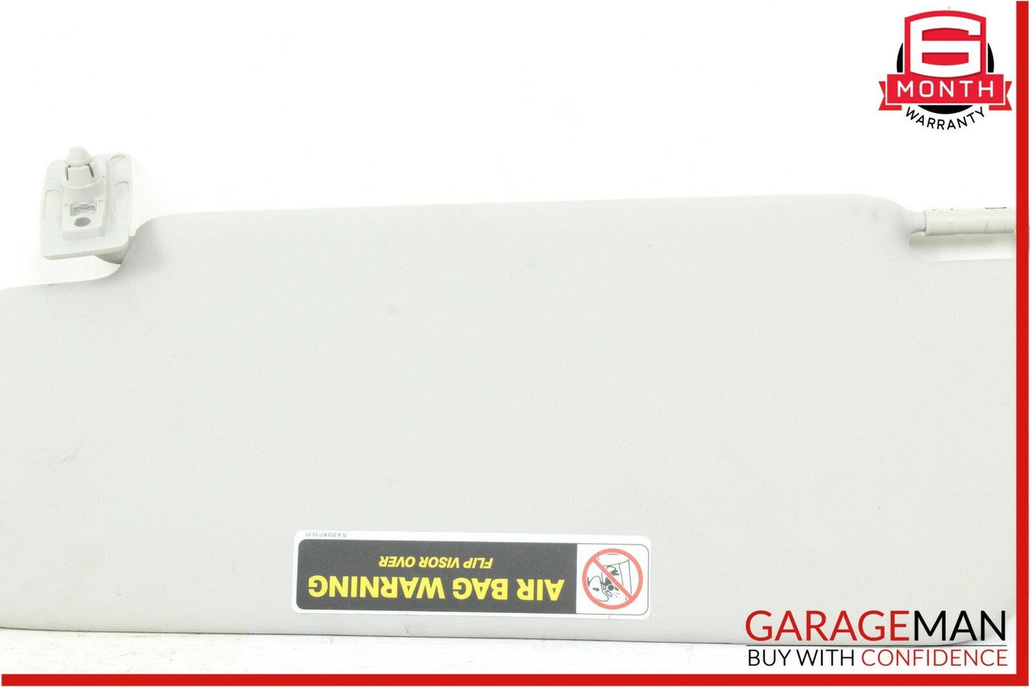 01-07 Mercedes W203 C230 Front Right Sunvisor Visor Sun Shade Sunshade Grey