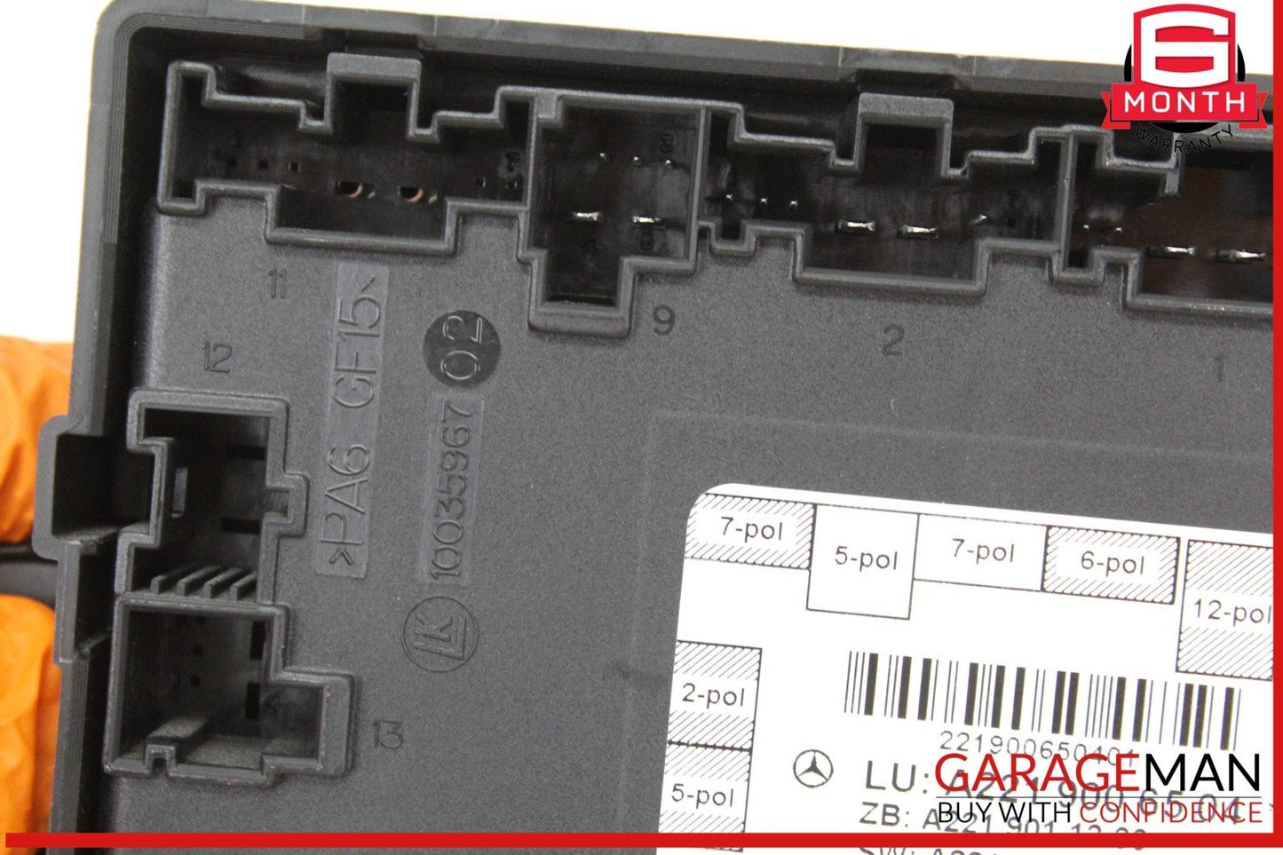 07-13 Mercedes W221 S550 Rear Right or Left Side Door Control Module Unit OEM