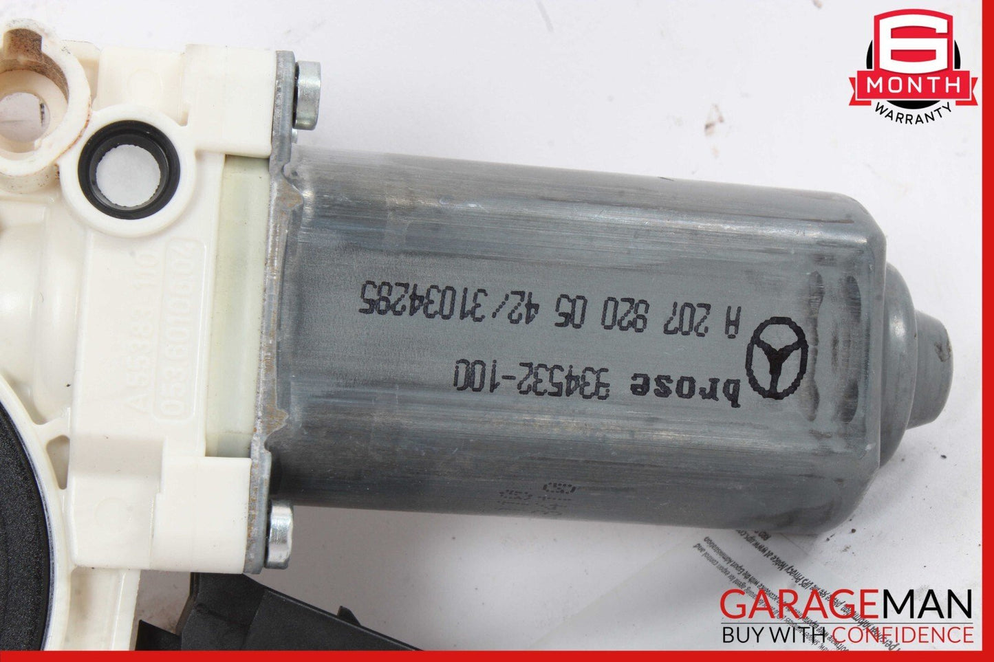 10-20 Mercedes W218 CLS550 E350 Rear Left Window Regulator Motor 2078200542 OEM