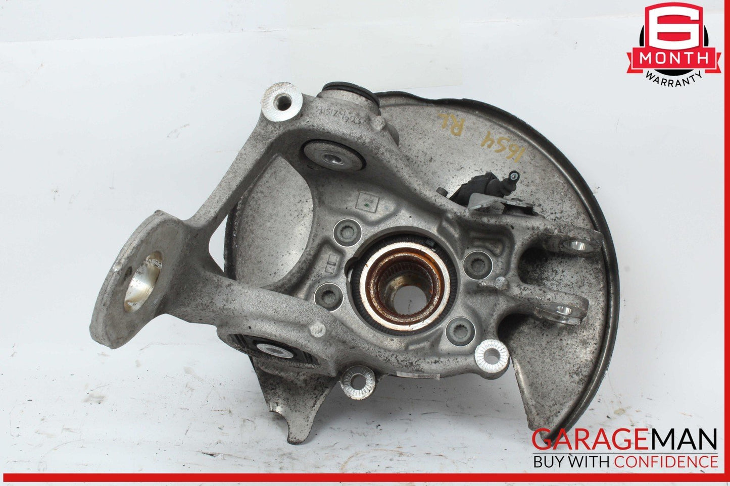 09-18 Audi S4 A6 Rear Left Driver Side Spindle Knuckle Wheel Hub 8K0505431AR OEM