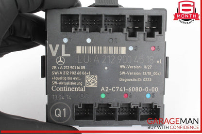 08-18 Mercedes W212 E350 C300 Front Left Side Door Control Module Unit OEM