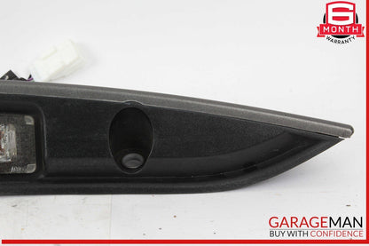 14-17 Maserati Ghibli Rear Trunk Lid Finisher Trim Light Bar w/ Camera OEM