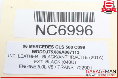 03-09 Mercedes W219 CLS500 E500 E55 Crash Impact Sensor 0038200726 OEM