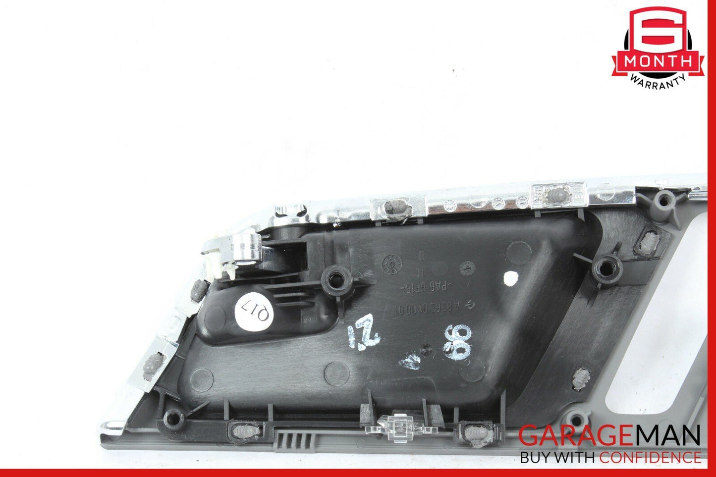 07-09 Mercedes W221 S550 S450 Rear Left Side Interior Door Handle Black OEM