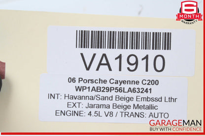 03-10 Porsche Cayenne 955 957 Trunk Switch Liftgate Lid Release 1J0827566F OEM