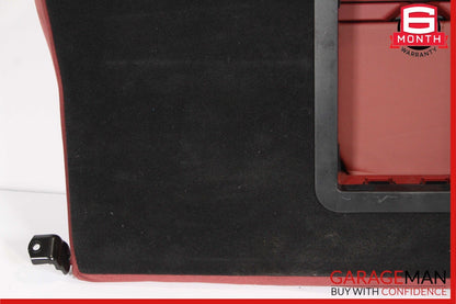 13-19 BMW 650i F06 Rear Top Upper Seat Cushion Cover Armrest Assembly Red OEM