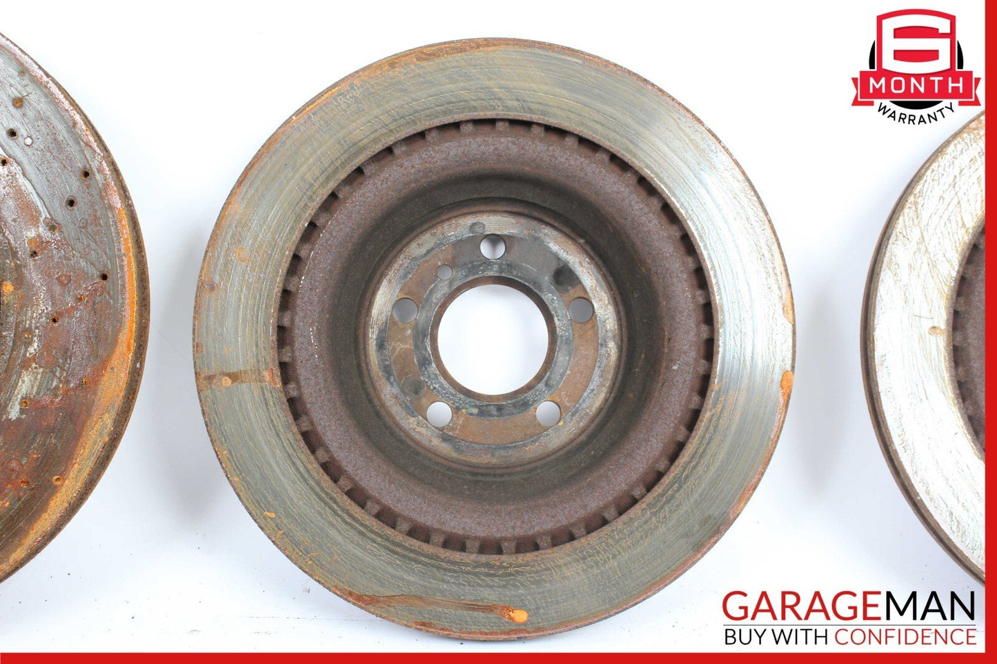 13-19 Mercedes X166 GL450 GL550 Complete Front & Rear Brake Rotor Disc Set of 4