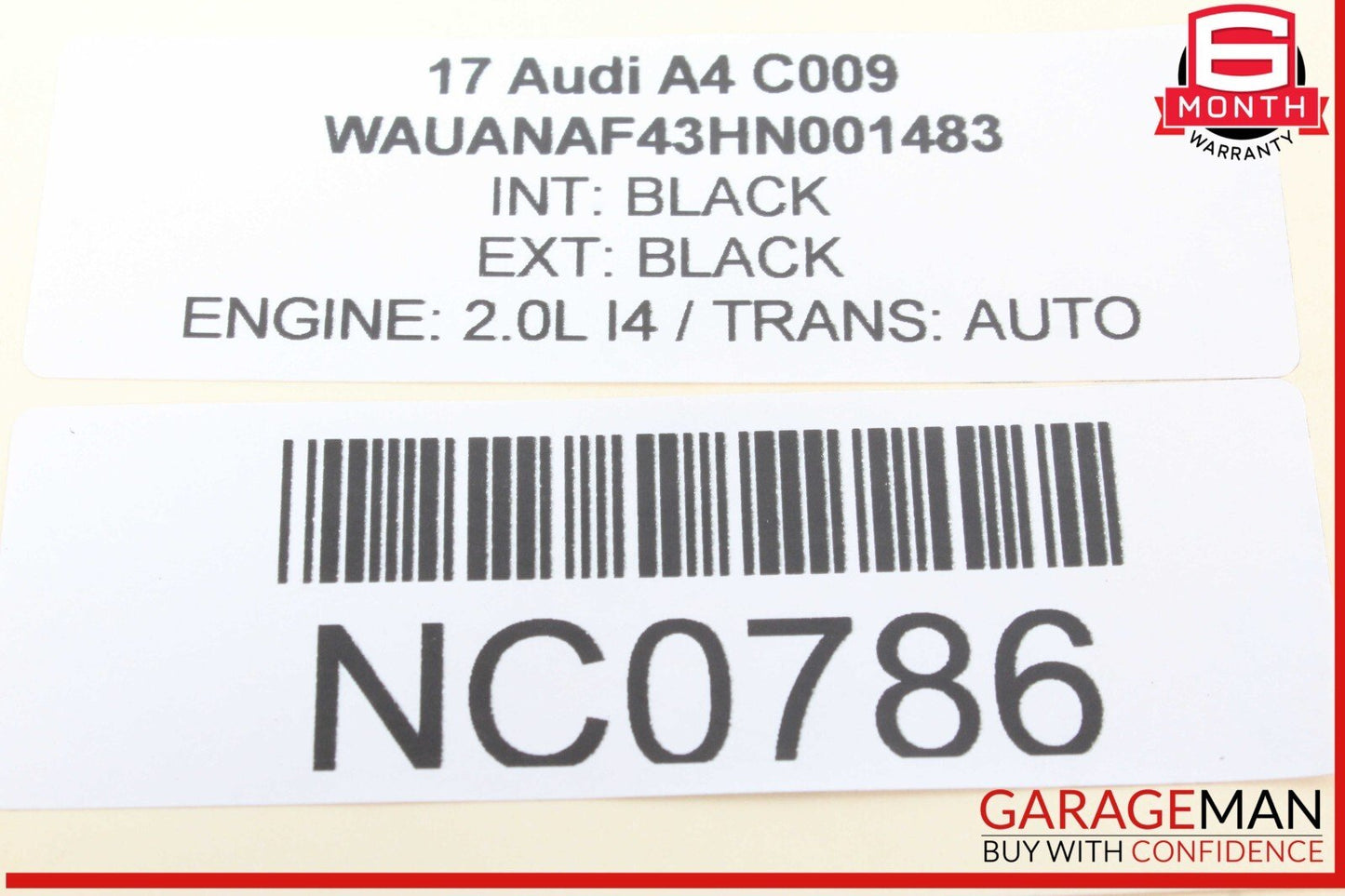 17-24 Audi A4 Rear Left Driver Side Upper Suspension Control Arm 8W0505361E