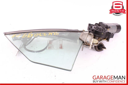 97-04 Mercedes R170 SLK230 Rear Right Side Quarter Window Glass w/ Motor OEM
