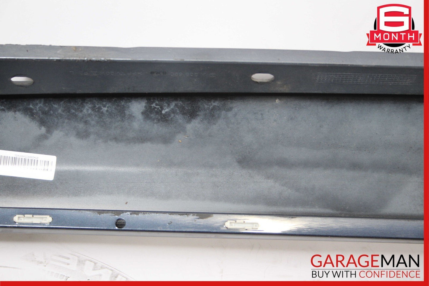 06-09 Mercedes W209 CLK350 CLK550 Base Right Rocker Molding Side Skirt Blue OEM