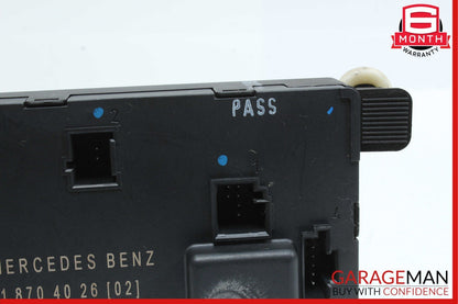 03-09 Mercedes W211 E350 E500 Rear Left Driver Side Door Controller Module Unit