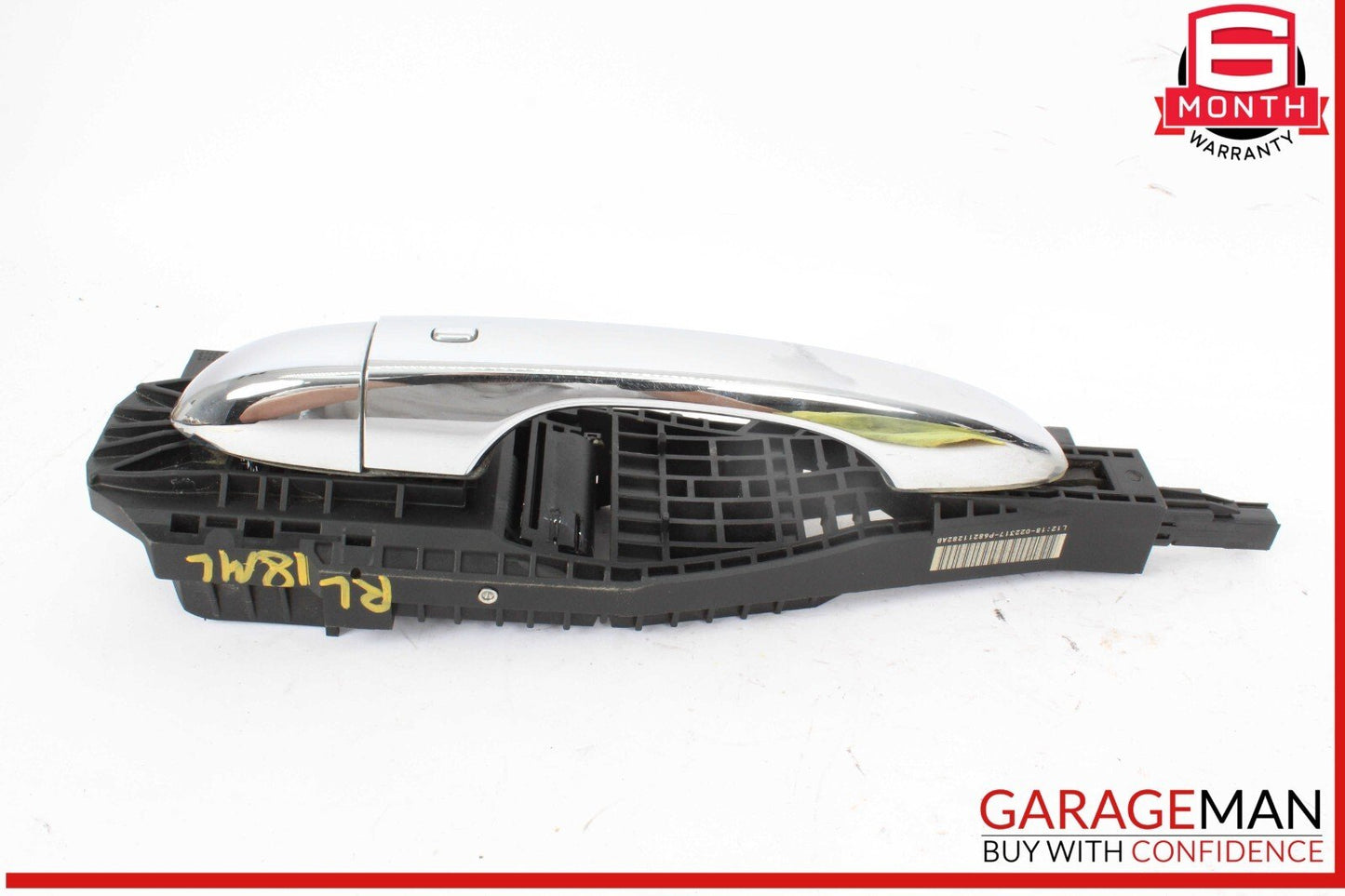 17-20 Maserati Levante Rear Left Driver Side Exterior Door Handle Chrome OEM
