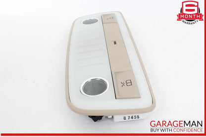 10-18 Mercedes W212 E350 Rear Overhead Dome Light Beige 2128205001 OEM