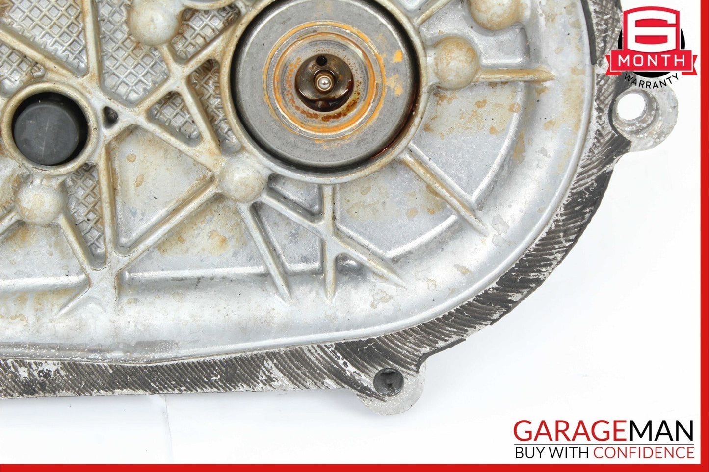 05-13 Mercedes W211 E350 E550 Front Left Side Engine Timing Chain Cover Plate